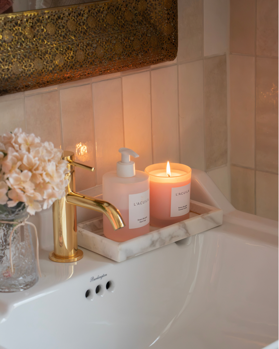 Riviera Bouquet Scented Candle