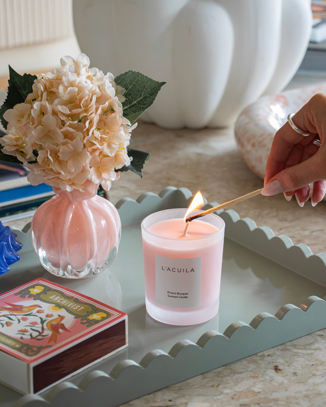 Riviera Bouquet Scented Candle